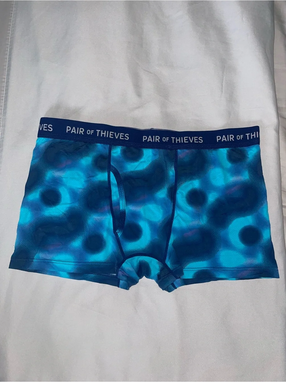 Pair of Thieves Men’s Blue Patterned Boxer Briefs